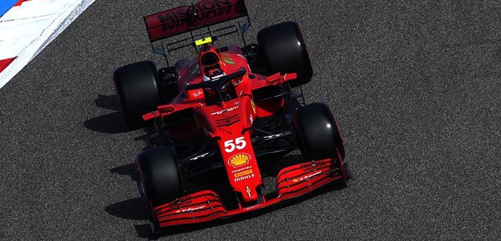 Carlos Sainz, motivado para su primera clasificación en Ferrari
