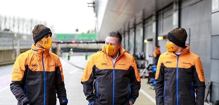 Zak Brown, realista con la situación de McLaren