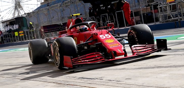 Sainz, en los Libres 3 de Baréin