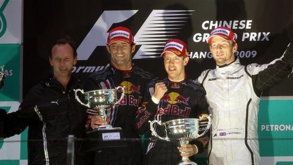 Victoria de Vettel y doblete para Red Bull en Shanghai