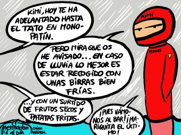 La viñeta (38): 'Kimi falla en su estrategia'