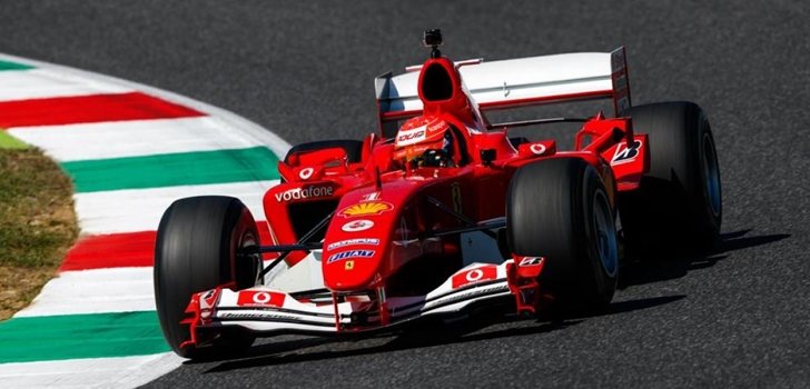 Schumacher compite junto a Ferrari