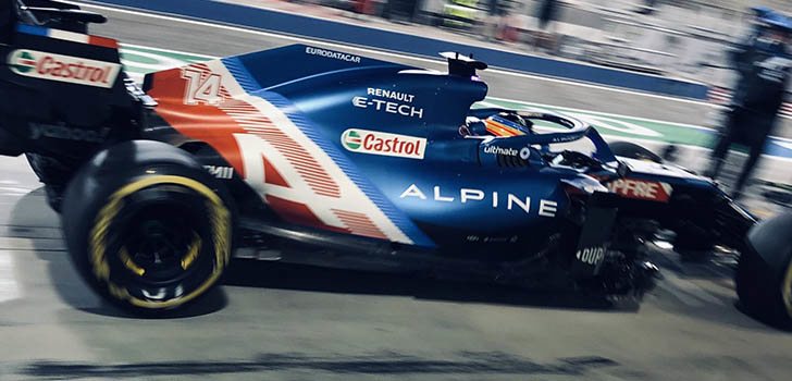 Alpine busca recuperarse en Imola