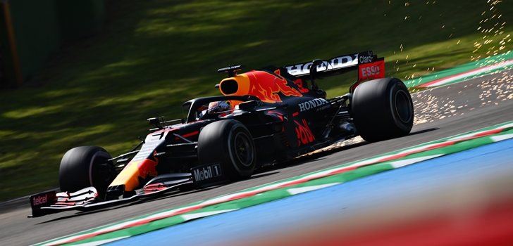 Verstappen, en los Libres del GP de Emilia Romaña 2021