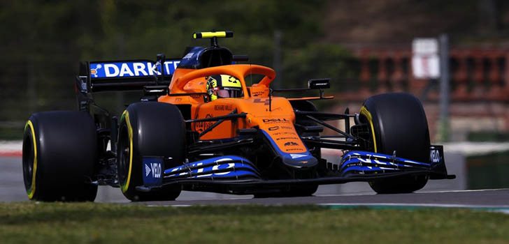 Lando Norris, frustrado por haber perdido un resultado perfecto en la clasificación de Imola