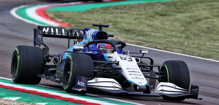 Desafortunado final para Williams en el GP en Imola