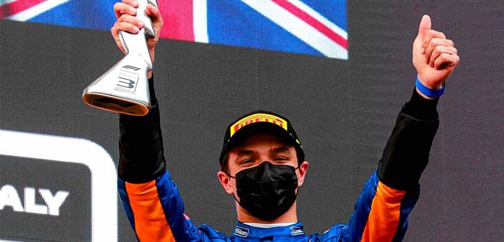 Lando Norris ha mejorado enormemente, según Damon Hill