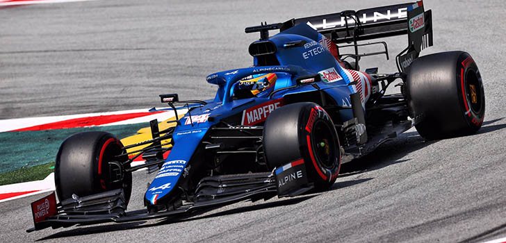 Alpine ha tenido un buen comienzo de GP en España