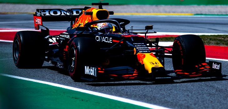 Verstappen, en los Libres 3 de España