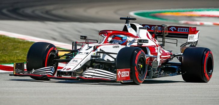 Räikkönen, en la Qualy de España