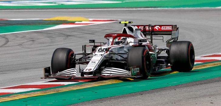 Giovinazzi, en el GP de España 2021