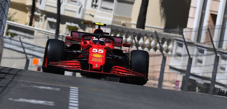 Sainz, en los Libres de Mónaco