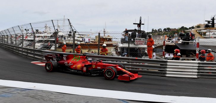 leclerc pole monaco 2021