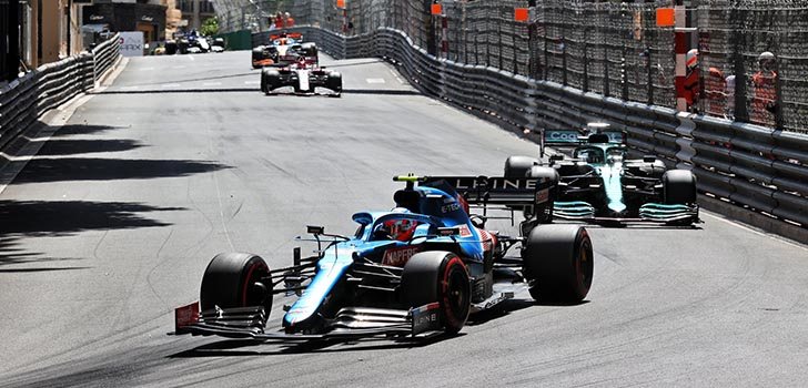 Esteban Ocon sigue sumando puntos para Alpine