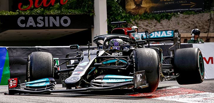 Lewis Hamilton, descontento con el GP de Mónaco