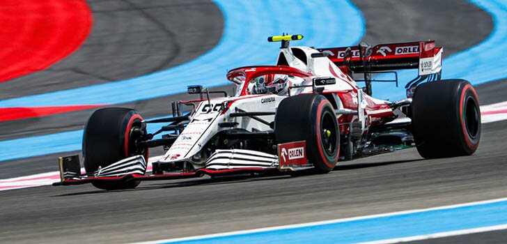 Kimi Räikkönen confía para luchar por la Q3 en Francia
