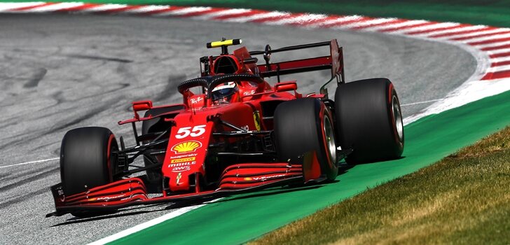 Sainz, en la Qualy de Estiria