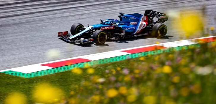 Alonso, en el GP de Austria 2021