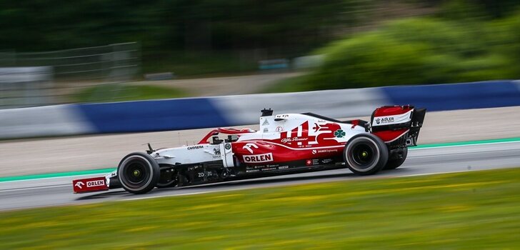 Räikkönen, en el GP de Austria 2021