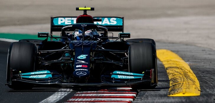 Bottas, en los Libres de Hungaroring