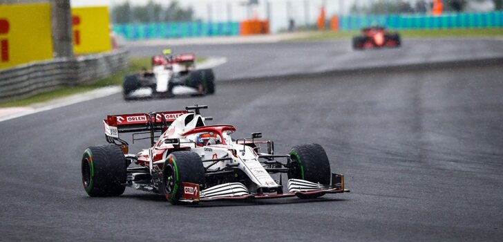 Räikkönen, en el GP de Hungría 2021