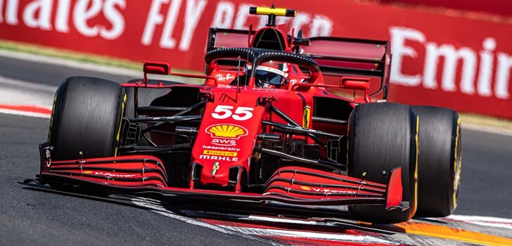 Sainz, en el GP de Hungría