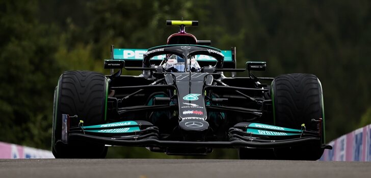 Bottas, en los Libres de Spa