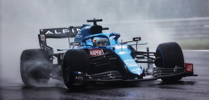 Alonso, en el GP de Bélgica 2021