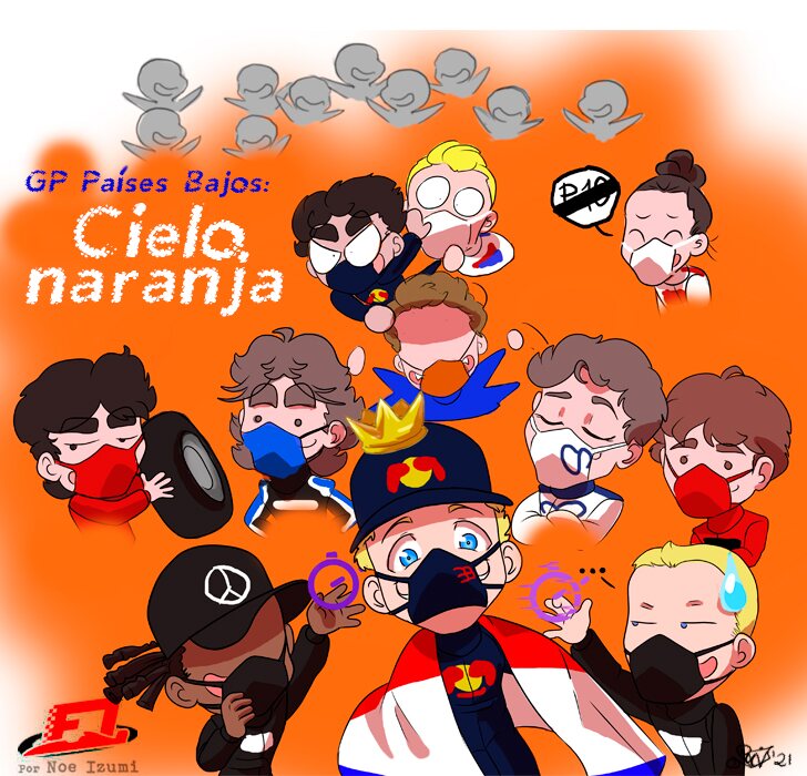 Los Chibis (326): Cielo naranja