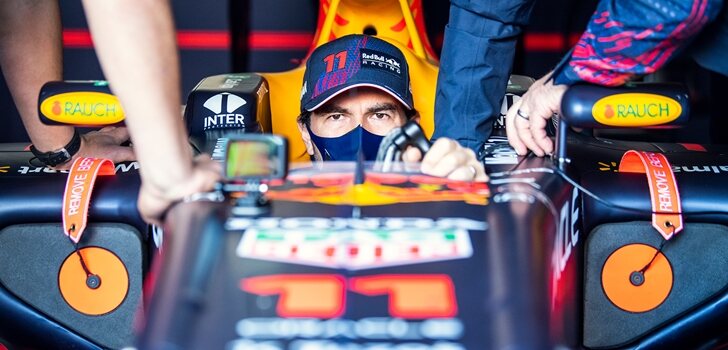 Pérez, a los mandos del RB16B