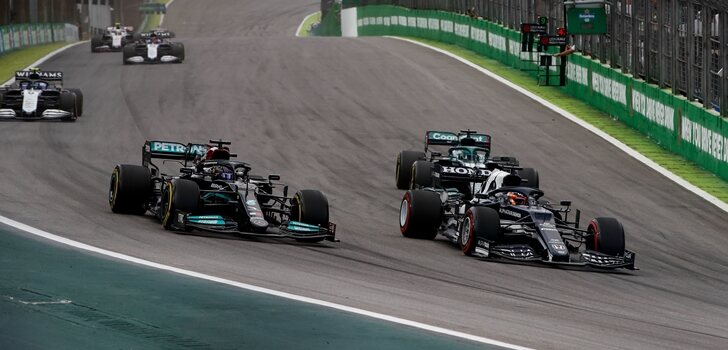 Bottas, en Brasil