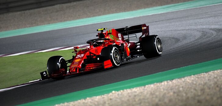 Sainz, en los Libres 2 de Catar