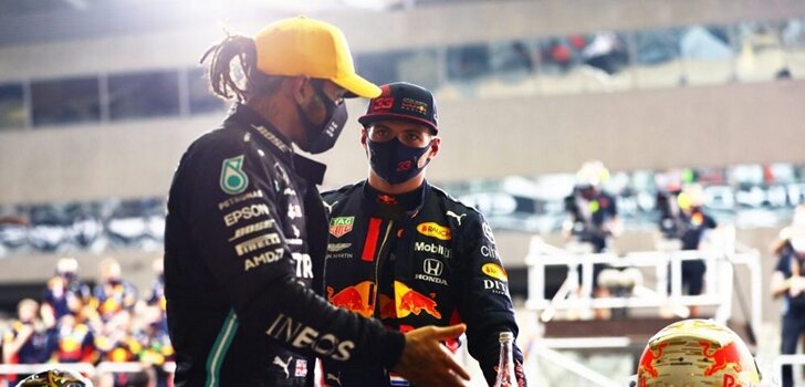 Verstappen, junto a Hamilton en Abu Dabi