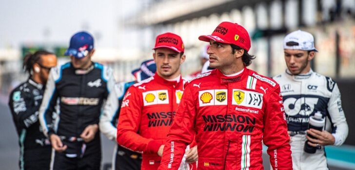 Sainz, durante la temporada 2020 de Fórmula 1