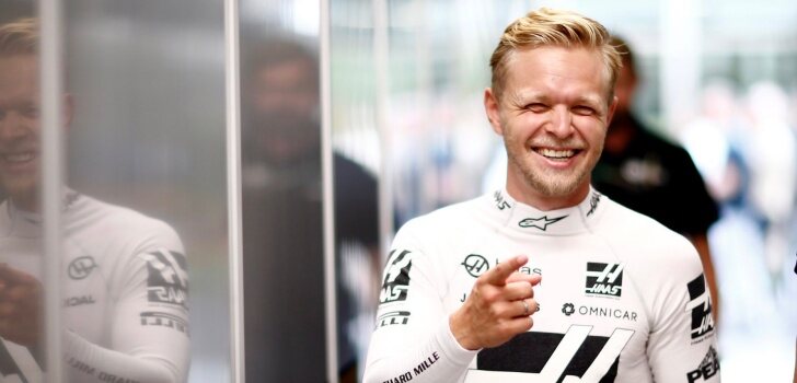 Kevin Magnussen, en el equipo Haas