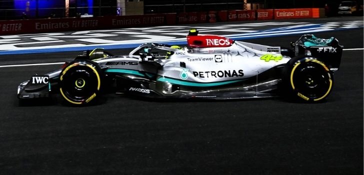 Hamilton, a los mandos del W13