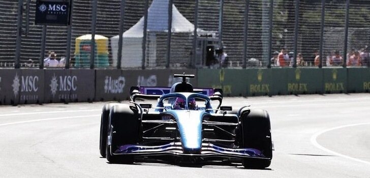 Alonso, en la sesión de Clasificación del GP de Australia