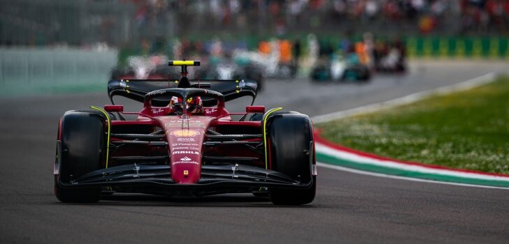 Sainz, en el Sprint de Imola