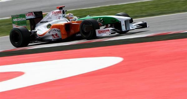 Force India a la cola