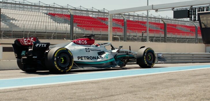 Mercedes, en Montmeló