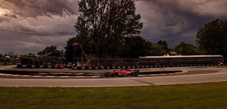 Sainz rueda en Montreal