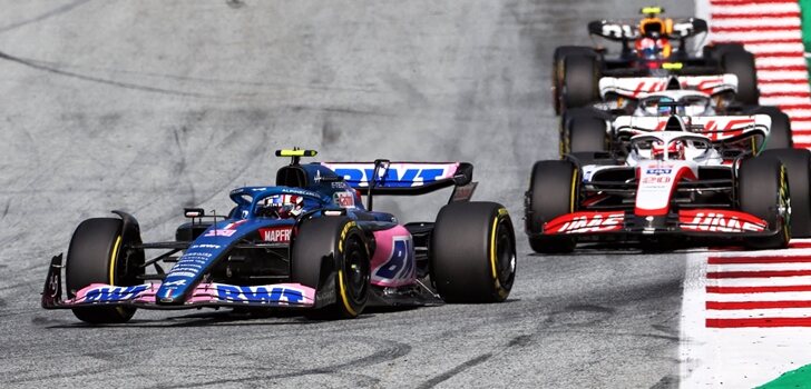 Ocon, en el GP de Austria