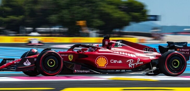 Charles Leclerc en su vuelta de Qualy