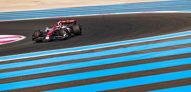 Bottas rueda en Paul Ricard