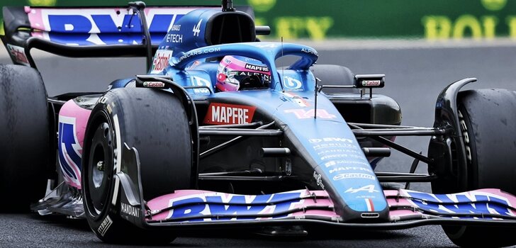 Alonso, en Hungaroring