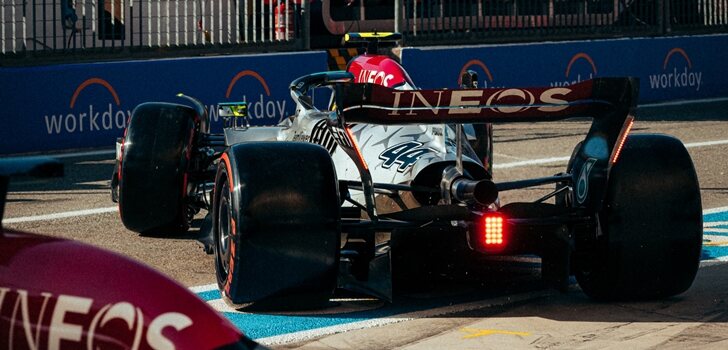 Hamilton, en Monza con Mercedes