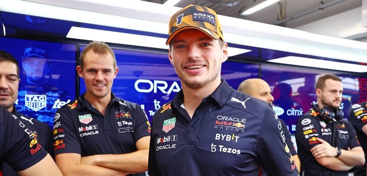 Cumpleaños de Verstappen en Singapur