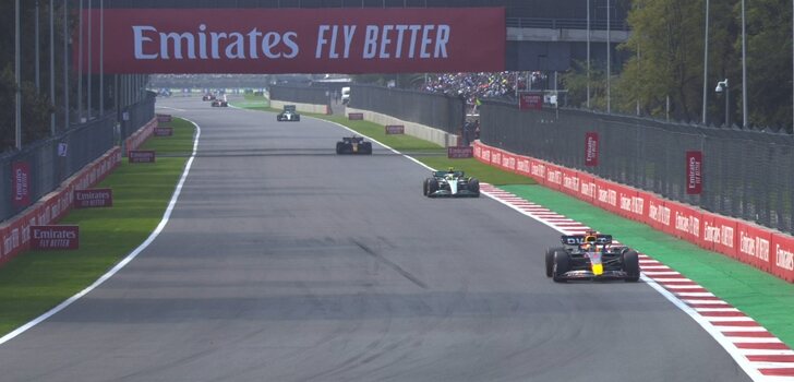 Los pilotos de F1, en México