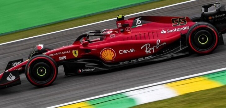 Carlos Sainz durante la Sprint Race