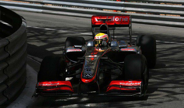 Hamilton saldrá último en Mónaco